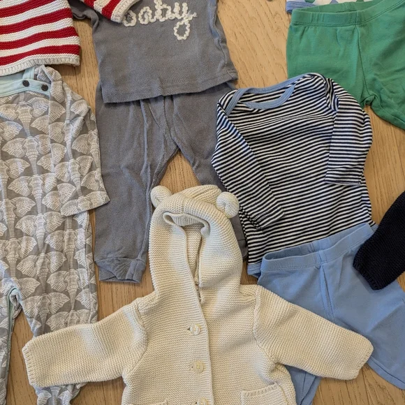 Baby Clothes Bundle 10 Items Baby Gap Oh Baby! Primary Finn+Emma - Picture 3 of 8